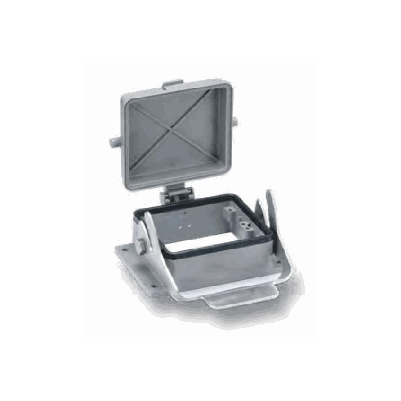Capot 32B, Aluminium moulé sous pression, IP67, Sortie verticale, PG42